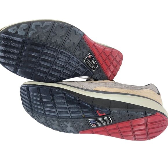 Joya Cancun Cloud Wave Sole Nubuck Leather Lace-Up Comfort Sneakers 10 - Picture 9 of 9